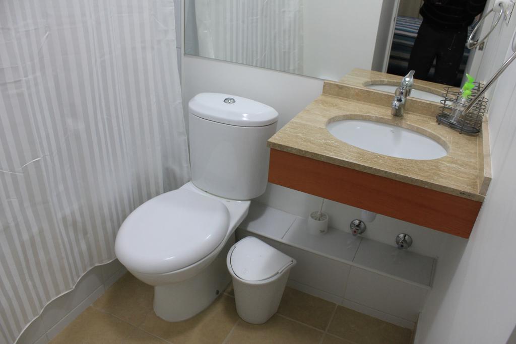 Apartmán Plaza Paris Amistar Santiago de Chile Pokoj fotografie