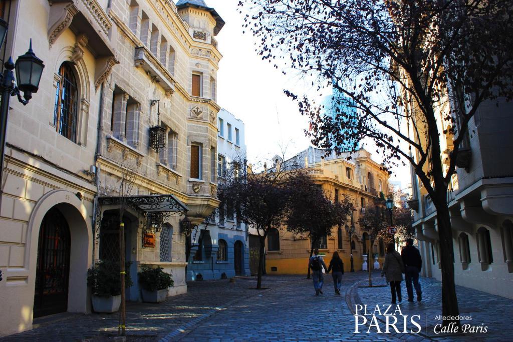 Apartmán Plaza Paris Amistar Santiago de Chile Exteriér fotografie