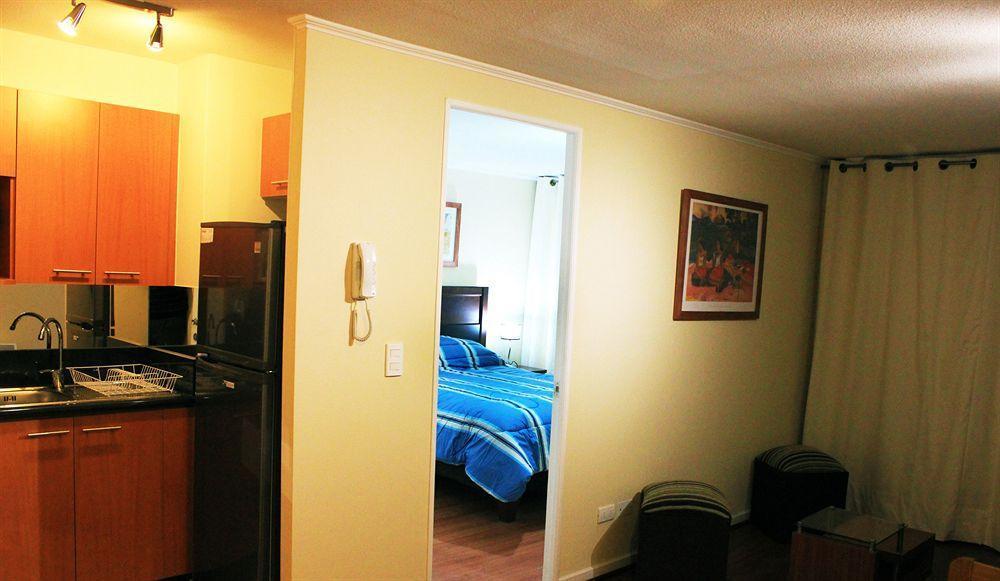 Apartmán Plaza Paris Amistar Santiago de Chile Exteriér fotografie
