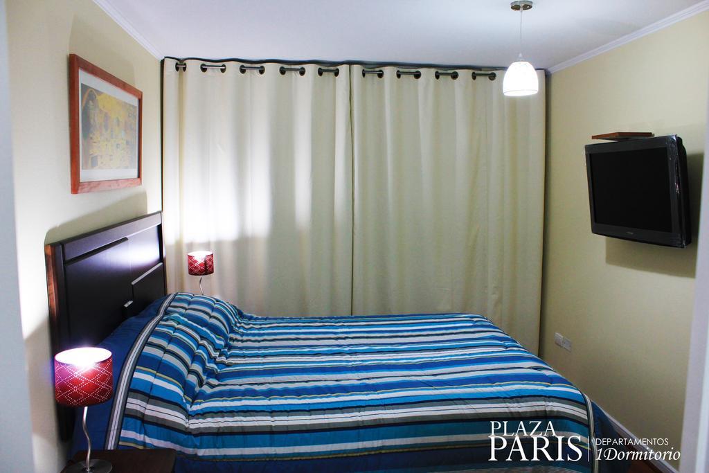 Apartmán Plaza Paris Amistar Santiago de Chile Pokoj fotografie