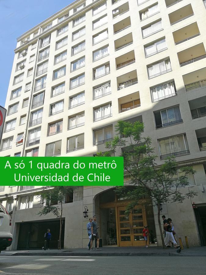 Apartmán Plaza Paris Amistar Santiago de Chile Exteriér fotografie