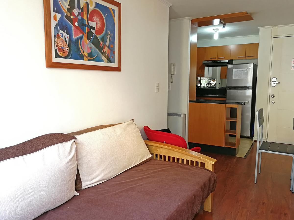 Apartmán Plaza Paris Amistar Santiago de Chile Exteriér fotografie